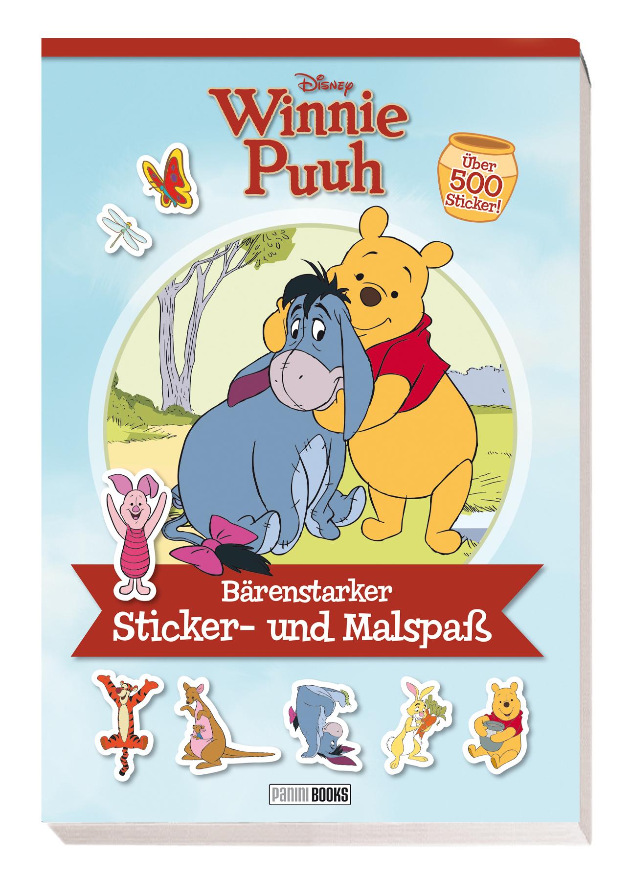 Cover: 9783833240539 | Disney Winnie Puuh: Bärenstarker Sticker- und Malspaß | Panini | Buch