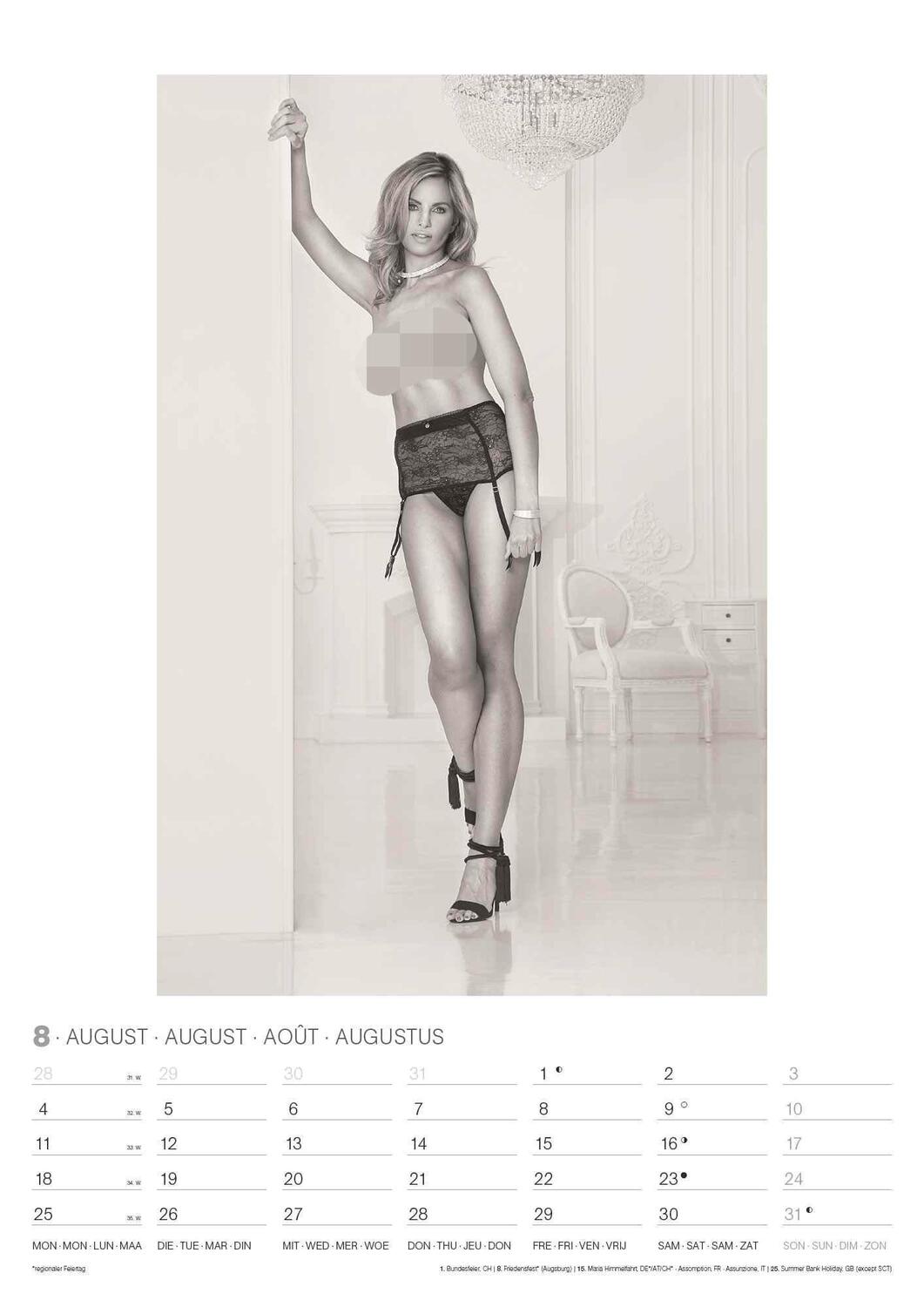 Bild: 4002725994318 | Naked 2025 - Wand-Kalender - 29,7x42 - Erotik-Kalender - Frauen -...