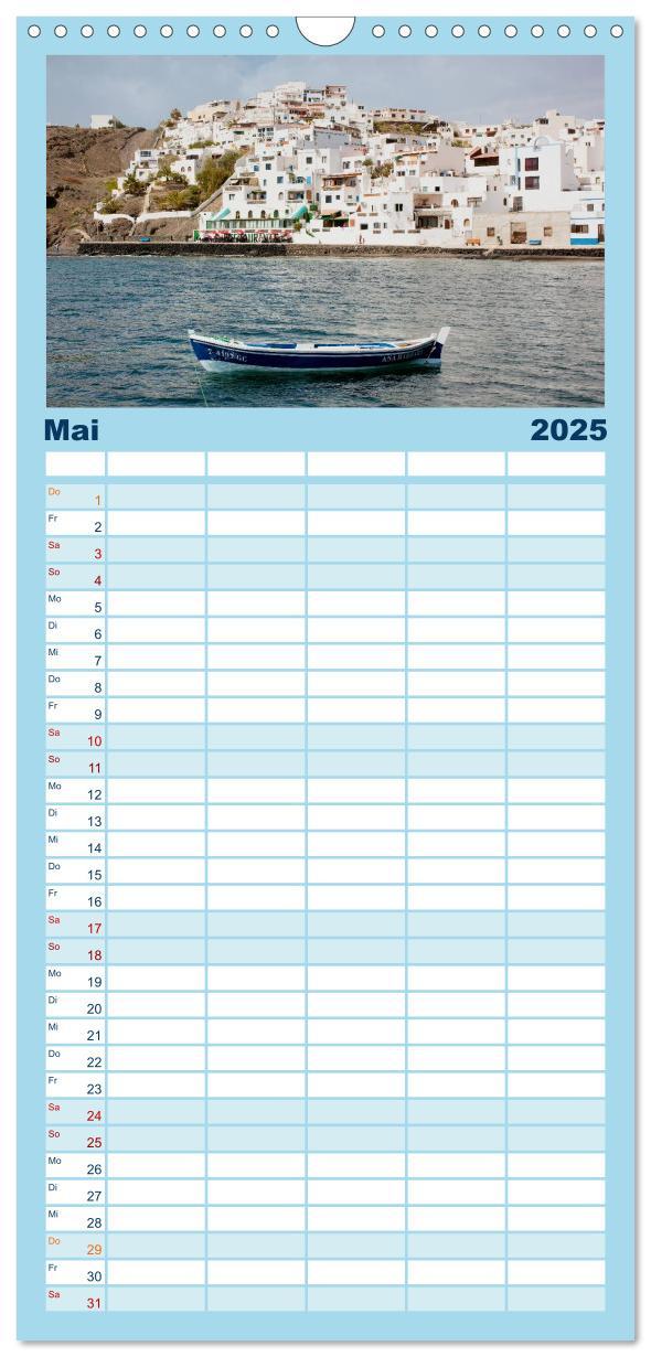 Bild: 9783457121474 | Familienplaner 2025 - Fuerteventura mit 5 Spalten (Wandkalender, 21...