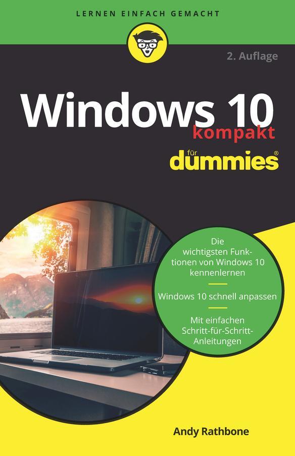 Cover: 9783527717255 | Windows 10 kompakt für Dummies | Andy Rathbone | Taschenbuch | 224 S.