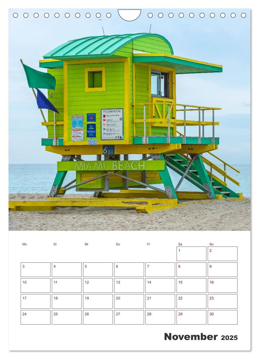 Bild: 9783457156452 | Miami - Reiseplaner (Wandkalender 2025 DIN A4 hoch), CALVENDO...