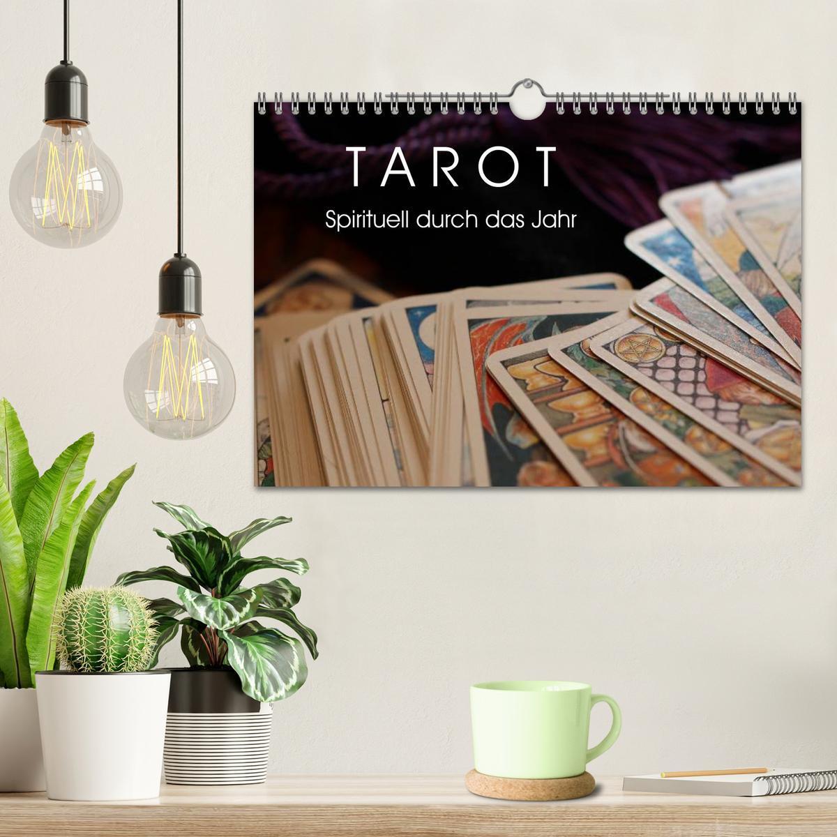 Bild: 9783435498833 | Tarot. Spirituell durch das Jahr (Wandkalender 2025 DIN A4 quer),...