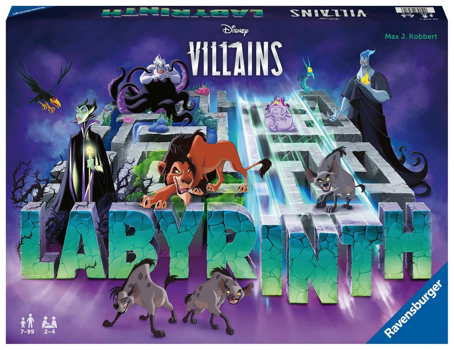 Cover: 4005556272716 | Ravensburger 27271 - Villains Labyrinth - Familienspiel für 2-4...