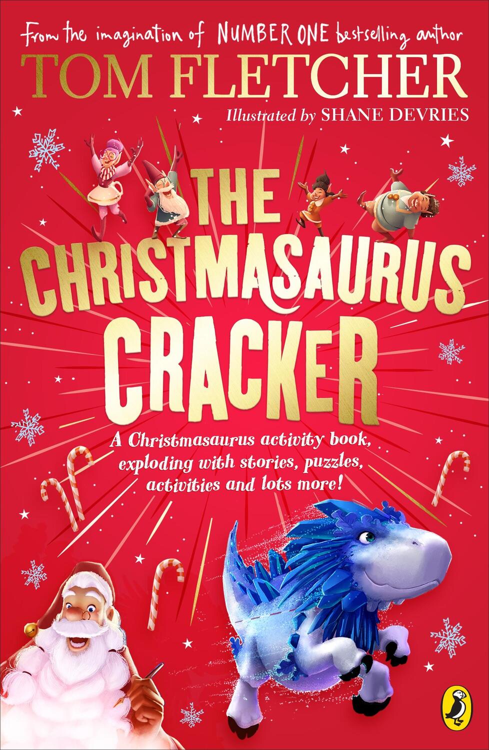 Cover: 9780241624456 | The Christmasaurus Cracker | A Festive Activity Book | Tom Fletcher