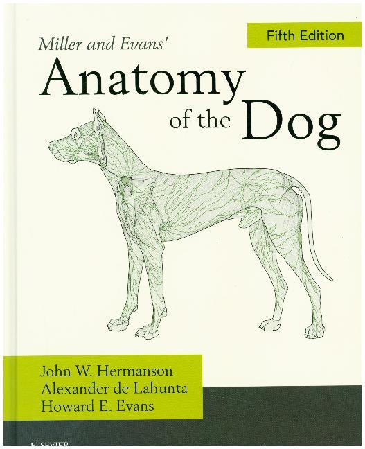 Cover: 9780323676687 | Miller and Evans' Anatomy of the Dog | John W. Hermanson (u. a.)