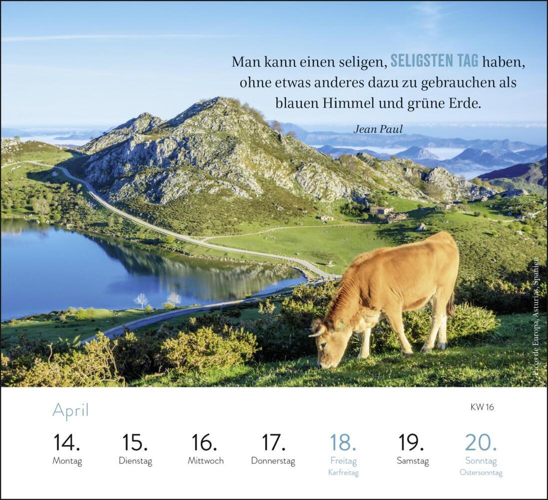 Bild: 4036442012024 | Wochenkalender 2025: Sehnsuchtsorte | Kathrin Schmoll | Kalender