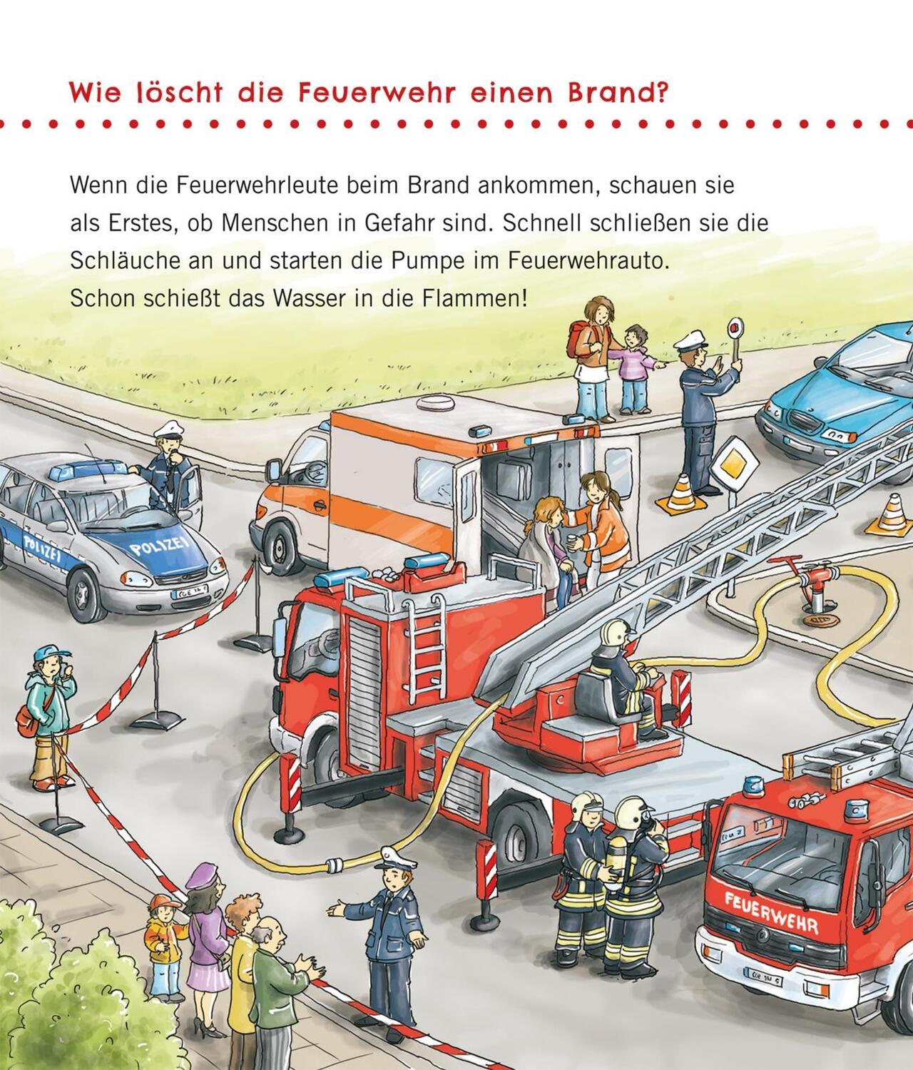 Bild: 9783551036094 | Unkaputtbar: Erstes Wissen: Bei der Feuerwehr | Petra Klose | Buch