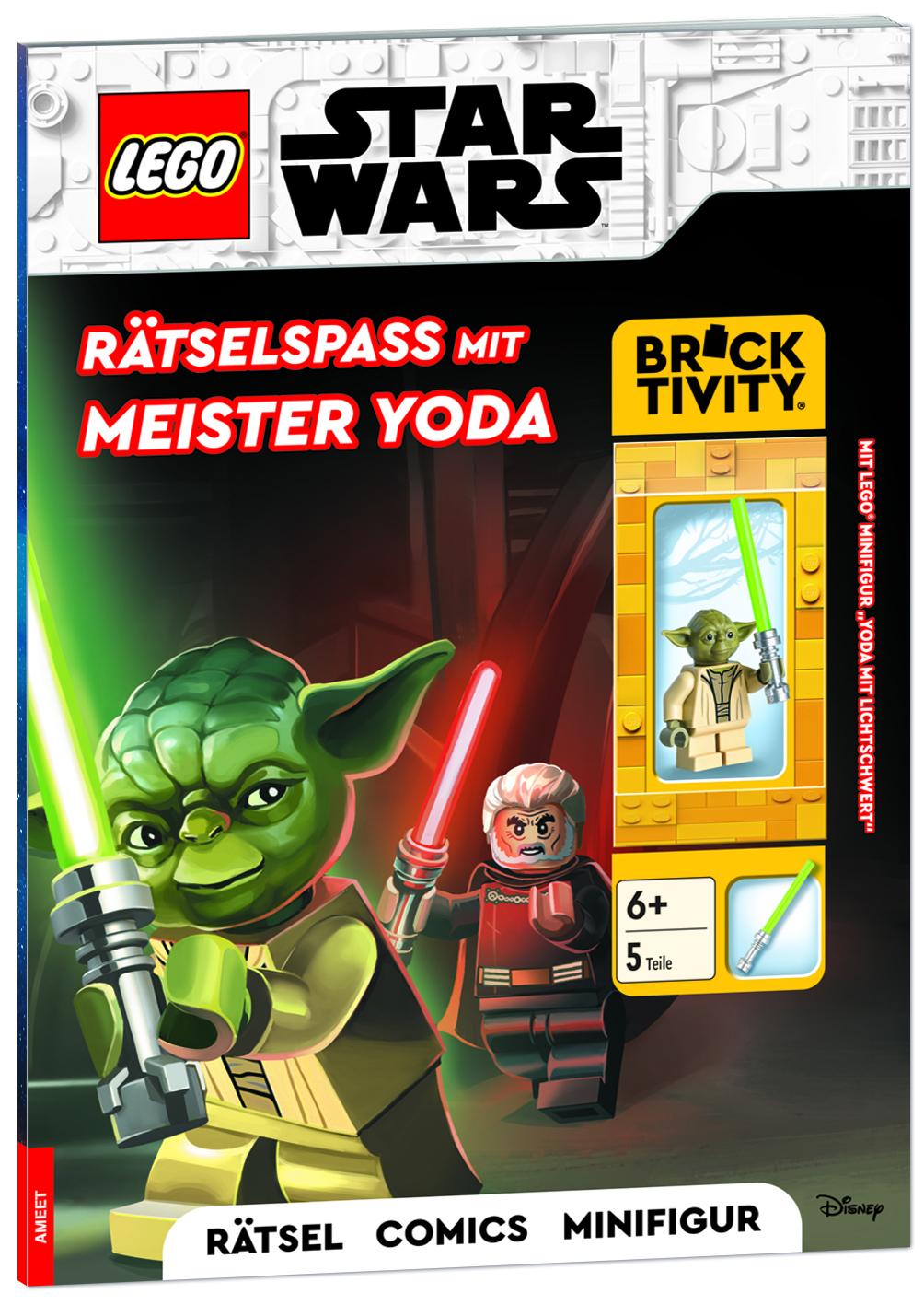 Cover: 9783960808718 | LEGO® Star Wars(TM) - Rätselspaß mit Meister Yoda | Taschenbuch | 2025