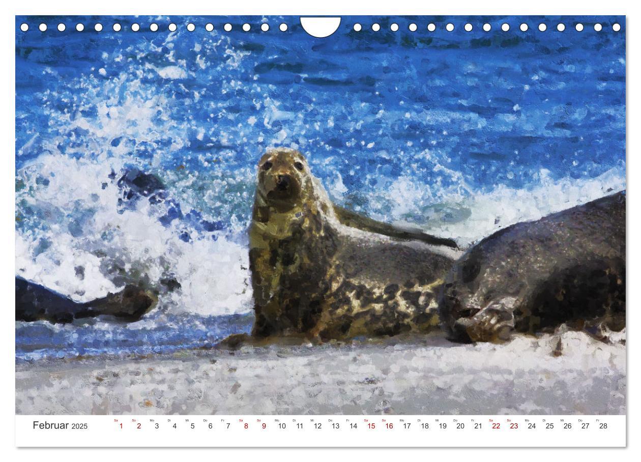 Bild: 9783383990533 | Nordseeinsel Helgoland - Ansichten der Insel in Acryl (Wandkalender...