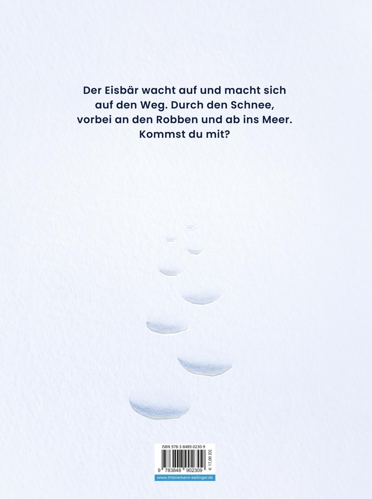 Rückseite: 9783848902309 | Ein Eisbär im Schnee | Besonderes Eisbärenbilderbuch | Mac Barnett