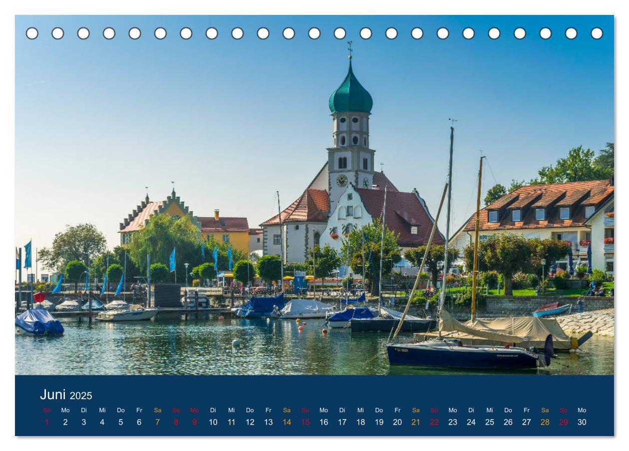 Bild: 9783435412228 | Ansichten vom Bodensee (Tischkalender 2025 DIN A5 quer), CALVENDO...