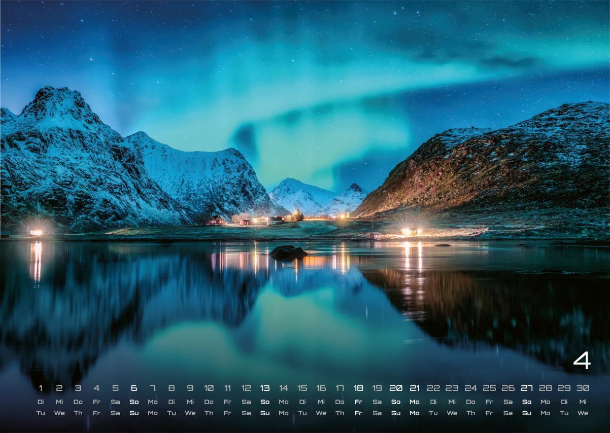 Bild: 9783986734268 | Polarlichter - grandiose Naturschauspiele - 2025 - Kalender DIN A3