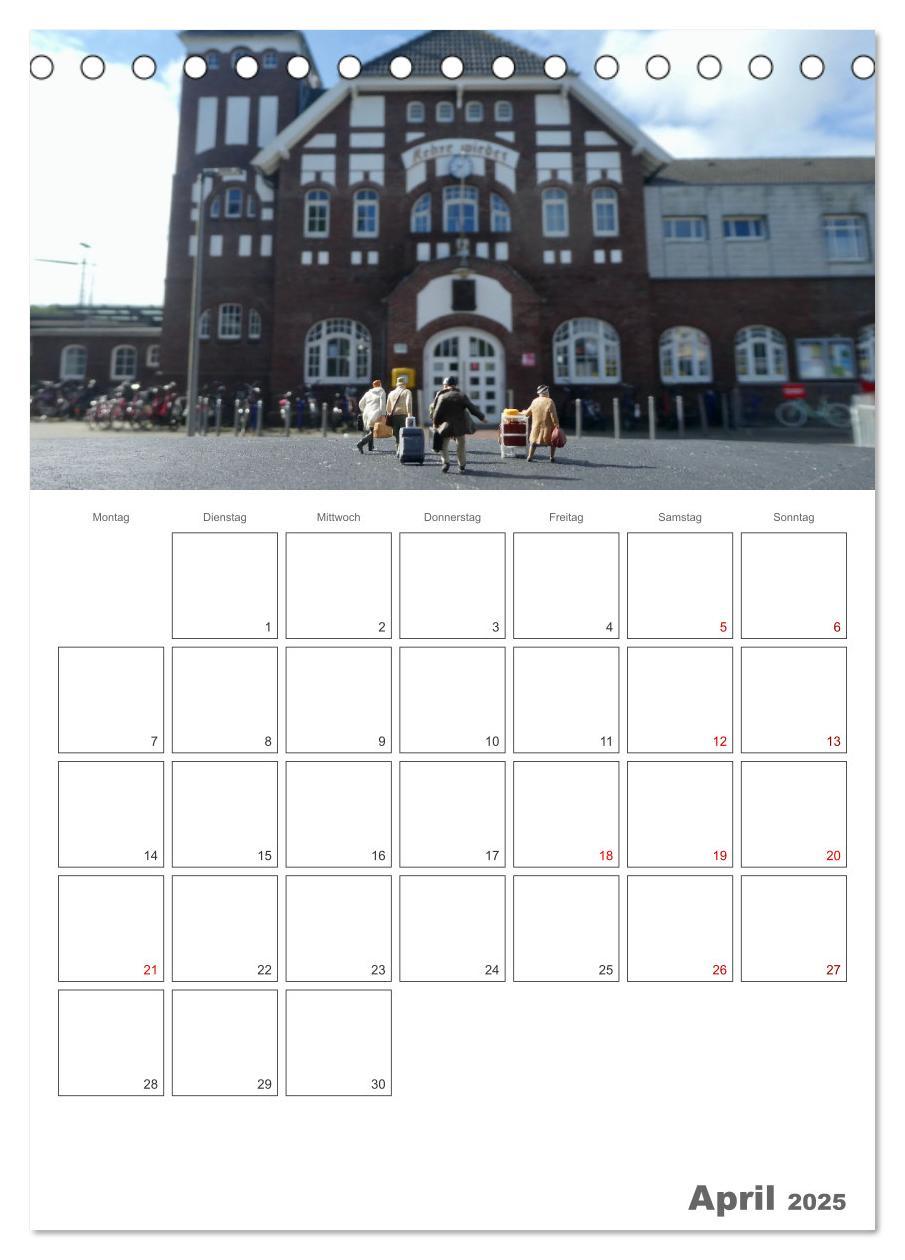 Bild: 9783435862238 | Wangerooge - Glücksort für Groß und Klein (Tischkalender 2025 DIN...