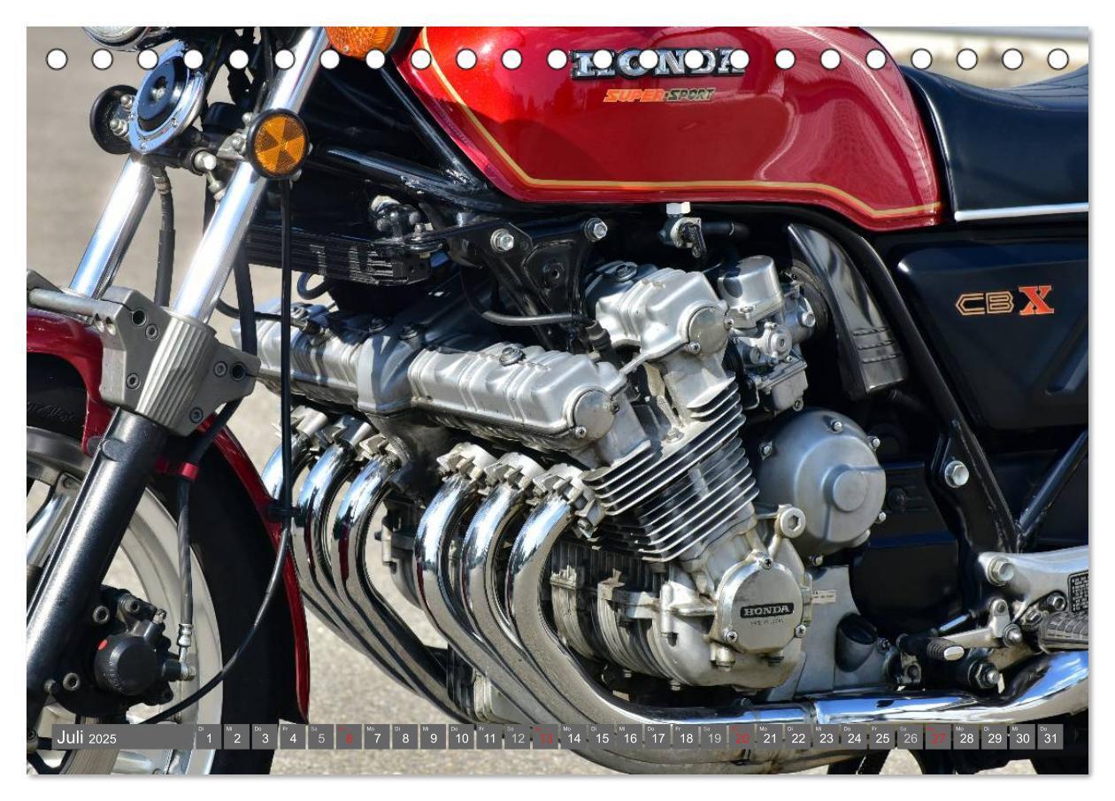 Bild: 9783435594825 | Honda CBX 1000 (Tischkalender 2025 DIN A5 quer), CALVENDO...