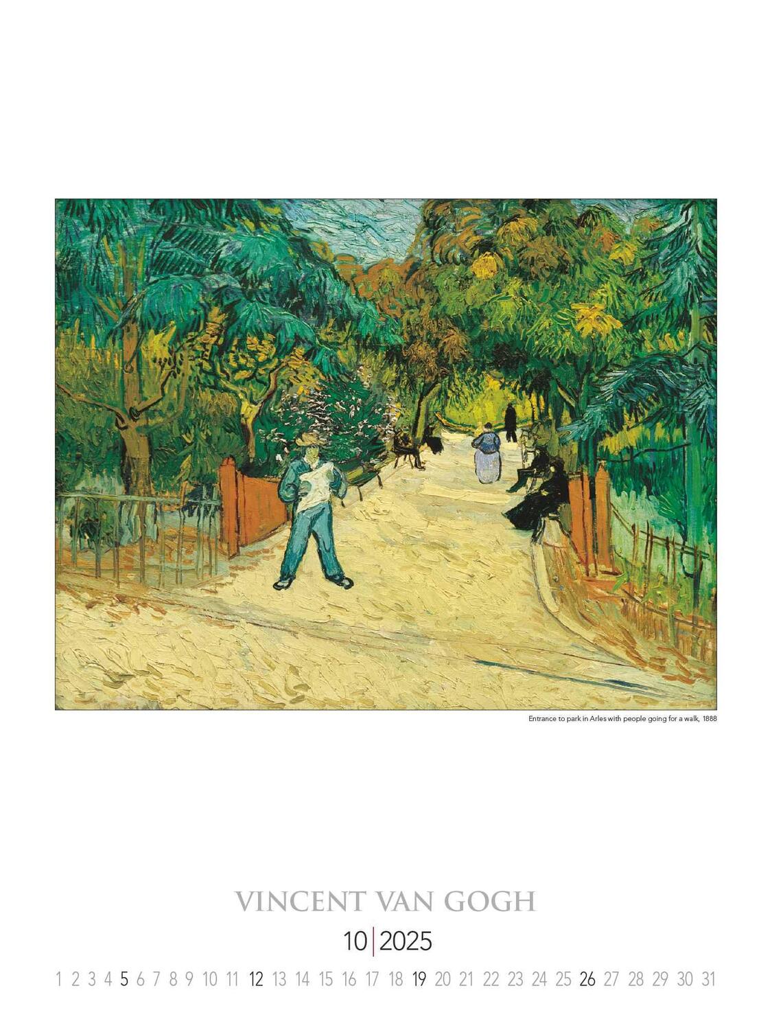 Bild: 4251732344023 | Vincent van Gogh 2025 - Bild-Kalender 42x56 cm - Kunst-Kalender -...