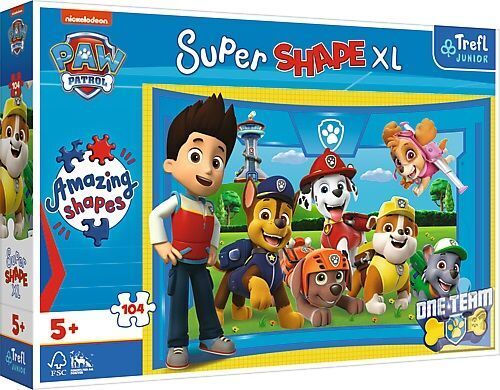 Cover: 5900511500165 | Junior Super Shape XL Puzzle 104 Teile - Paw Patrol | Spiel | 50016