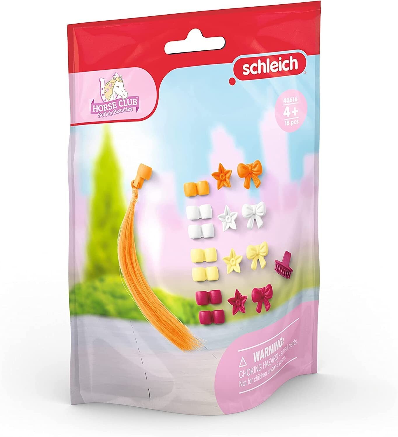 Cover: 4059433652092 | Schleich 42616 - Horse Club, Haar-Clips Zubehör, 18-teilig | Deutsch