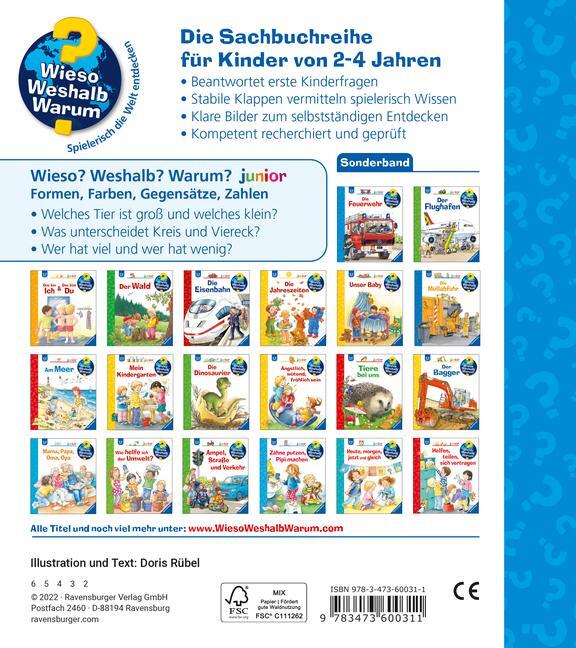 Bild: 9783473600311 | Wieso? Weshalb? Warum? Sonderband junior: Kennst du Formen, Farben,...