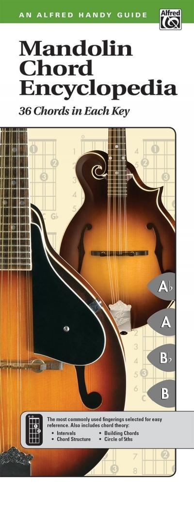 Cover: 9781470635053 | Mandolin Chord Encyclopedia: 36 Chords in Each Key (Handy Guide),...