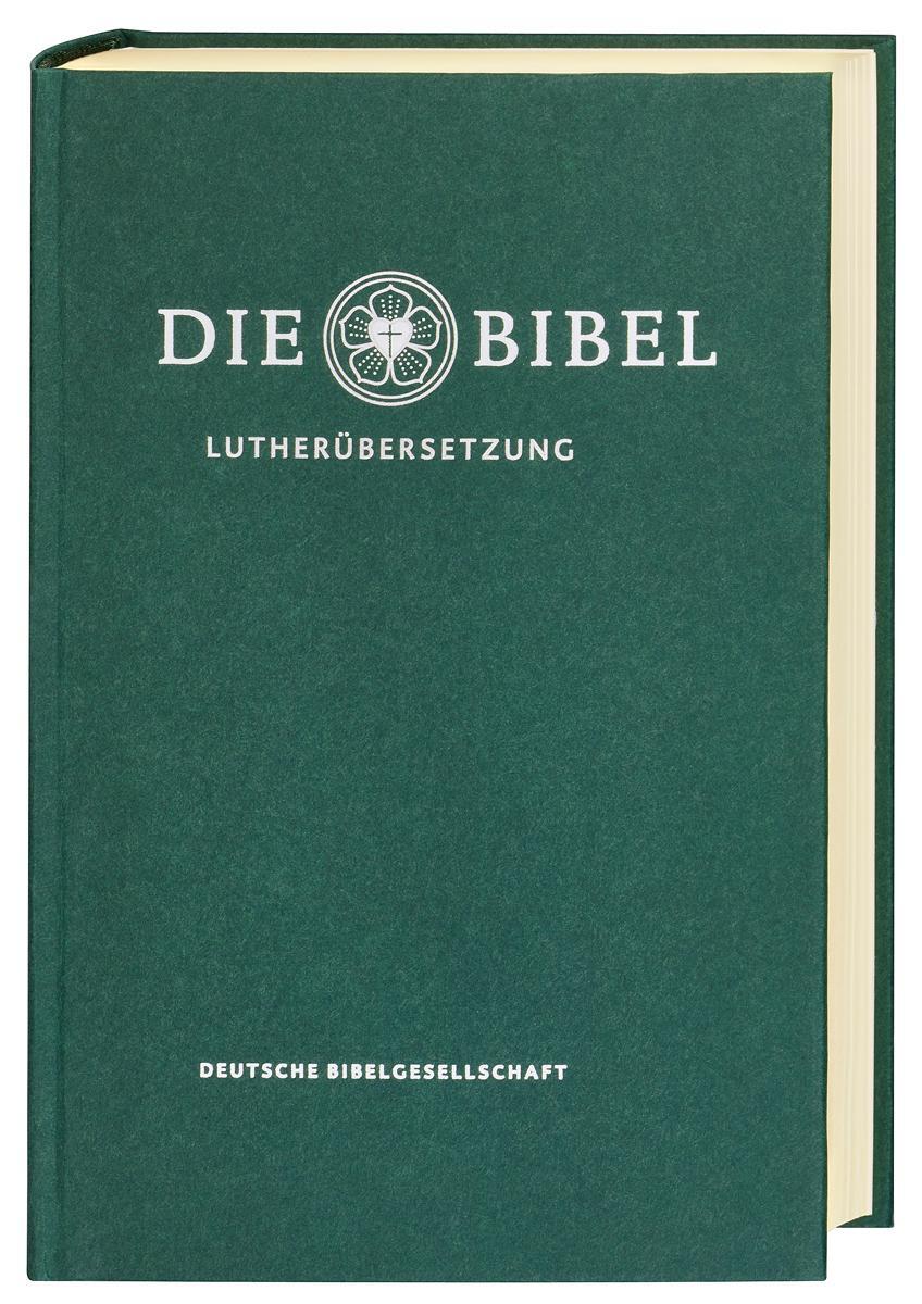 Cover: 9783438033123 | Lutherbibel revidiert 2017 - Die Standardausgabe (grün) | Buch | 2016