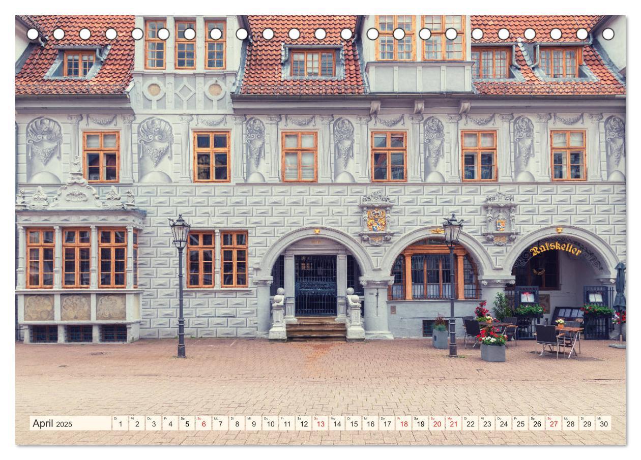 Bild: 9783435115396 | Altstadt Celle (Tischkalender 2025 DIN A5 quer), CALVENDO...