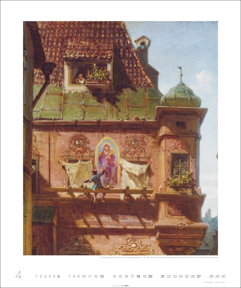 Bild: 9783839900802 | Carl Spitzweg Edition Kalender 2025 | Carl Spitzweg | Kalender | 14 S.