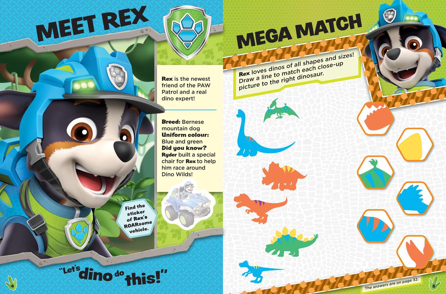 Bild: 9780755504244 | Paw Patrol Dinosaur Sticker Activity | Paw Patrol | Taschenbuch | 2022