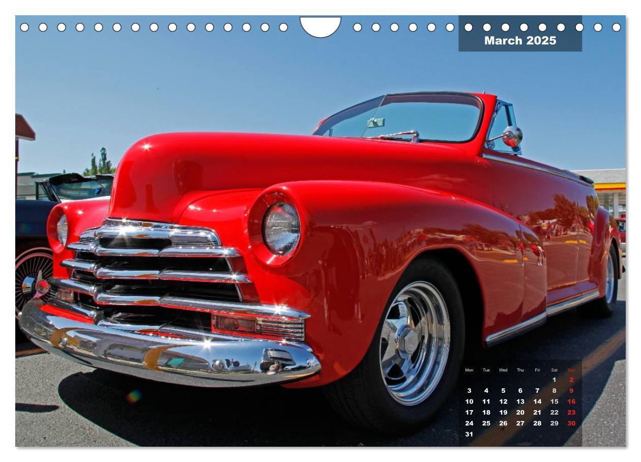 Bild: 9781325977161 | US Classic Cars (Wall Calendar 2025 DIN A4 landscape), CALVENDO 12...