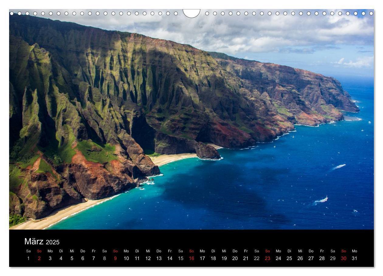 Bild: 9783435631735 | Paradiese der Erde - HAWAII (Wandkalender 2025 DIN A3 quer),...