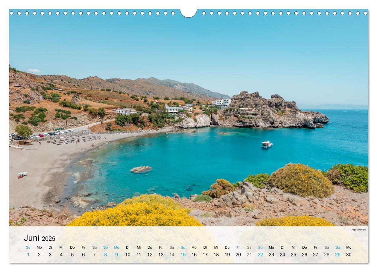 Bild: 9783383926310 | Kreta - Die schönsten Strände (Wandkalender 2025 DIN A3 quer),...