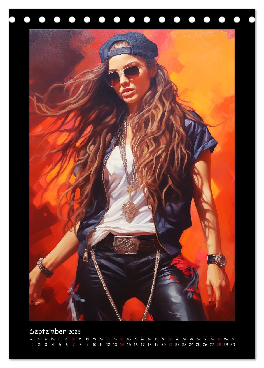 Bild: 9783435863976 | Heavy Metal-Queens. Wilde Rock- und Metal-Girl Paintings...