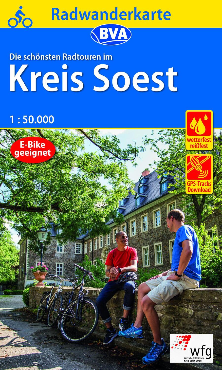 Cover: 9783969900338 | Radwanderkarte BVA Die schönsten Radtouren im Kreis Soest 1:50.000,...