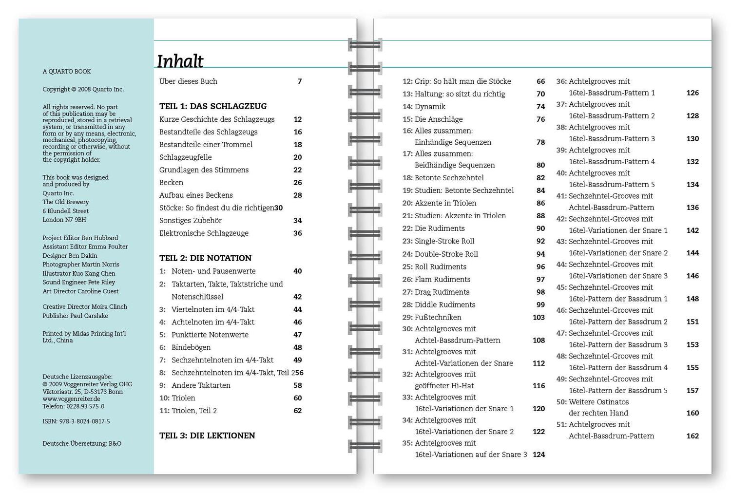 Bild: 9783802408175 | Drums. Der Komplettkurs | Justin Scott | Buch | 256 S. | Deutsch