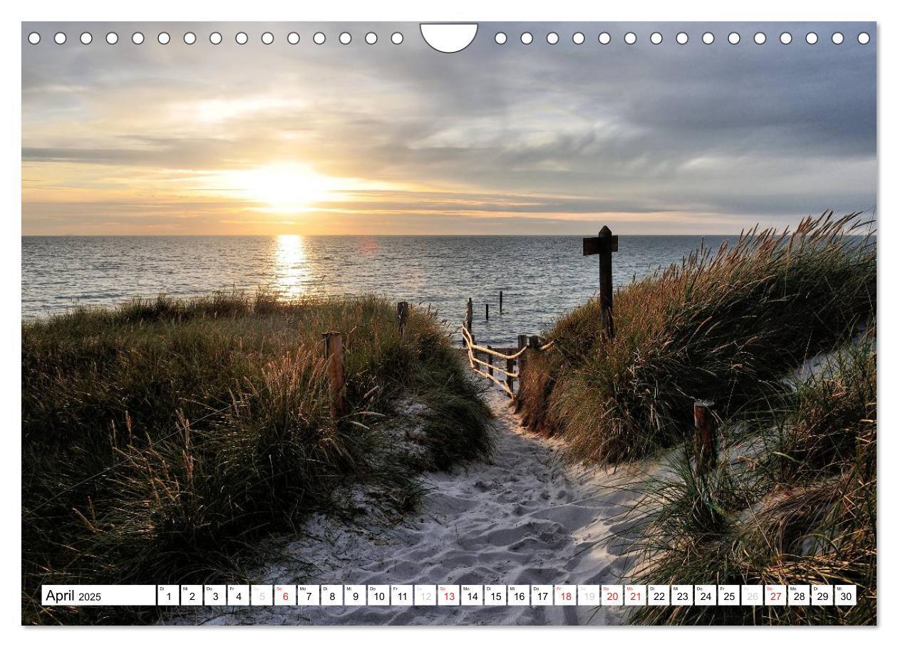 Bild: 9783435476152 | Naturschauspiel Darßer Weststrand (Wandkalender 2025 DIN A4 quer),...