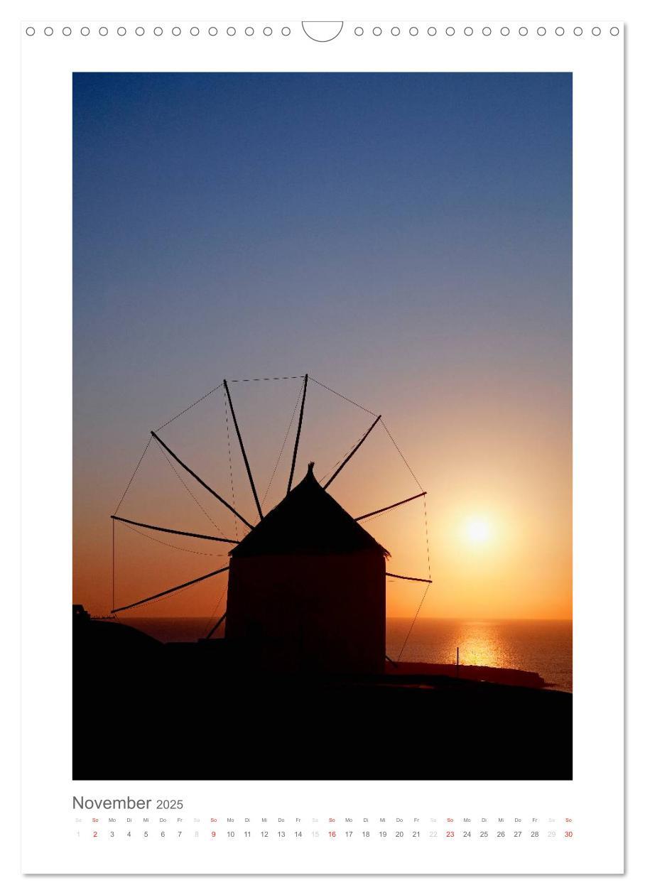 Bild: 9783457052594 | SANTORINI - INSEL DES LICHTS (Wandkalender 2025 DIN A3 hoch),...