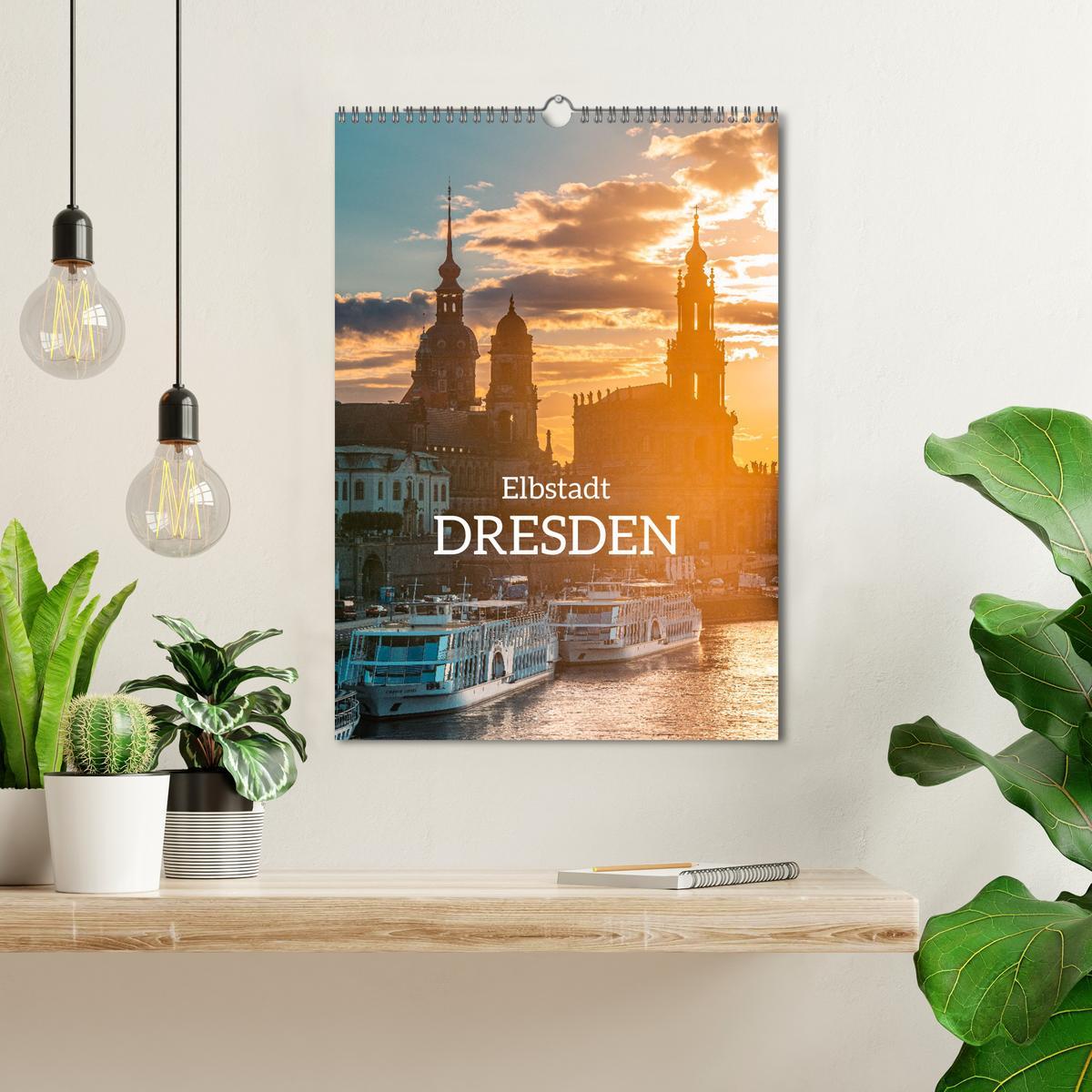 Bild: 9783435872633 | Elbstadt Dresden (Wandkalender 2025 DIN A3 hoch), CALVENDO...