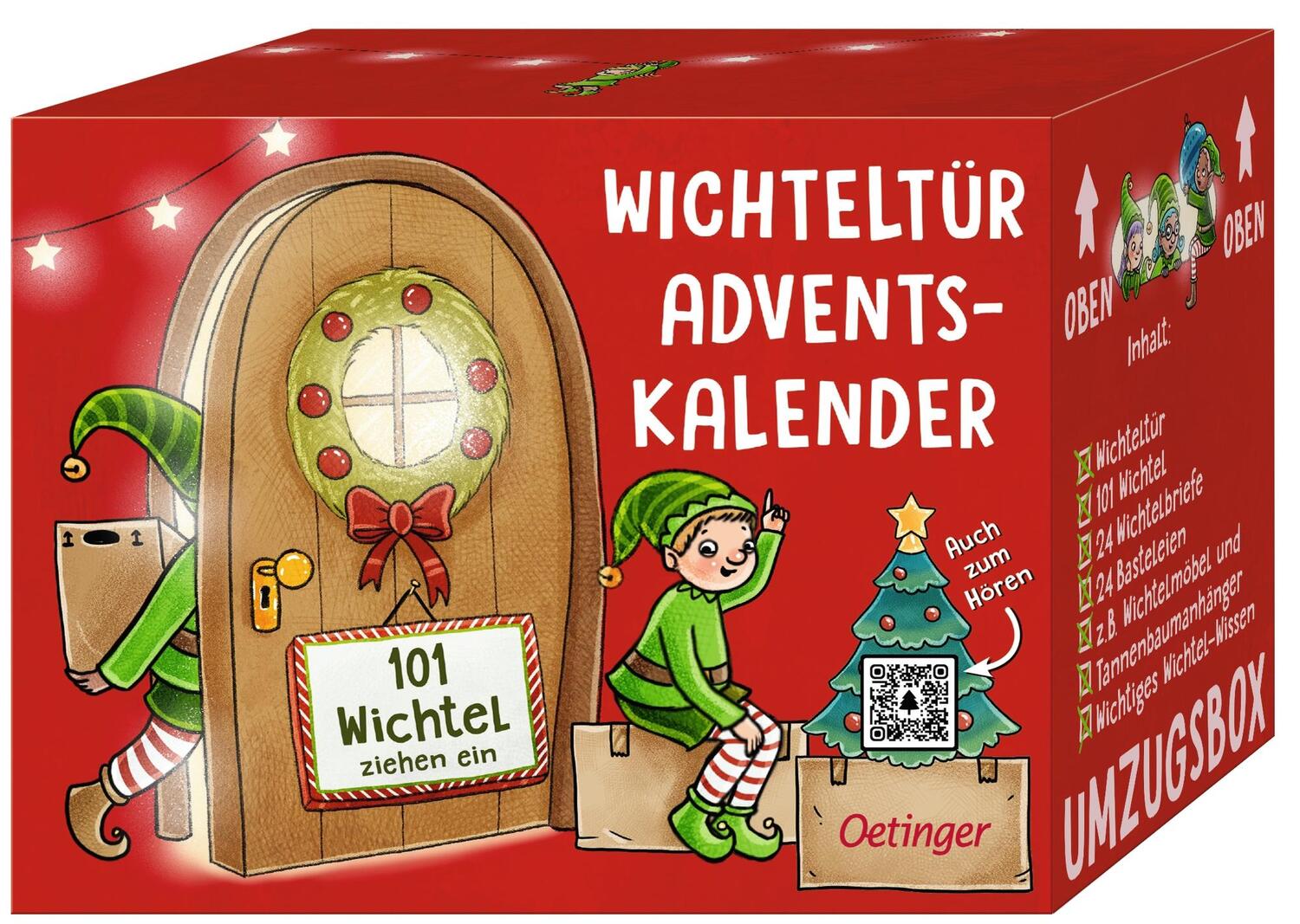 Cover: 4260512187347 | Wichteltür-Adventskalender. 101 Wichtel ziehen ein | Bogen | Kalender