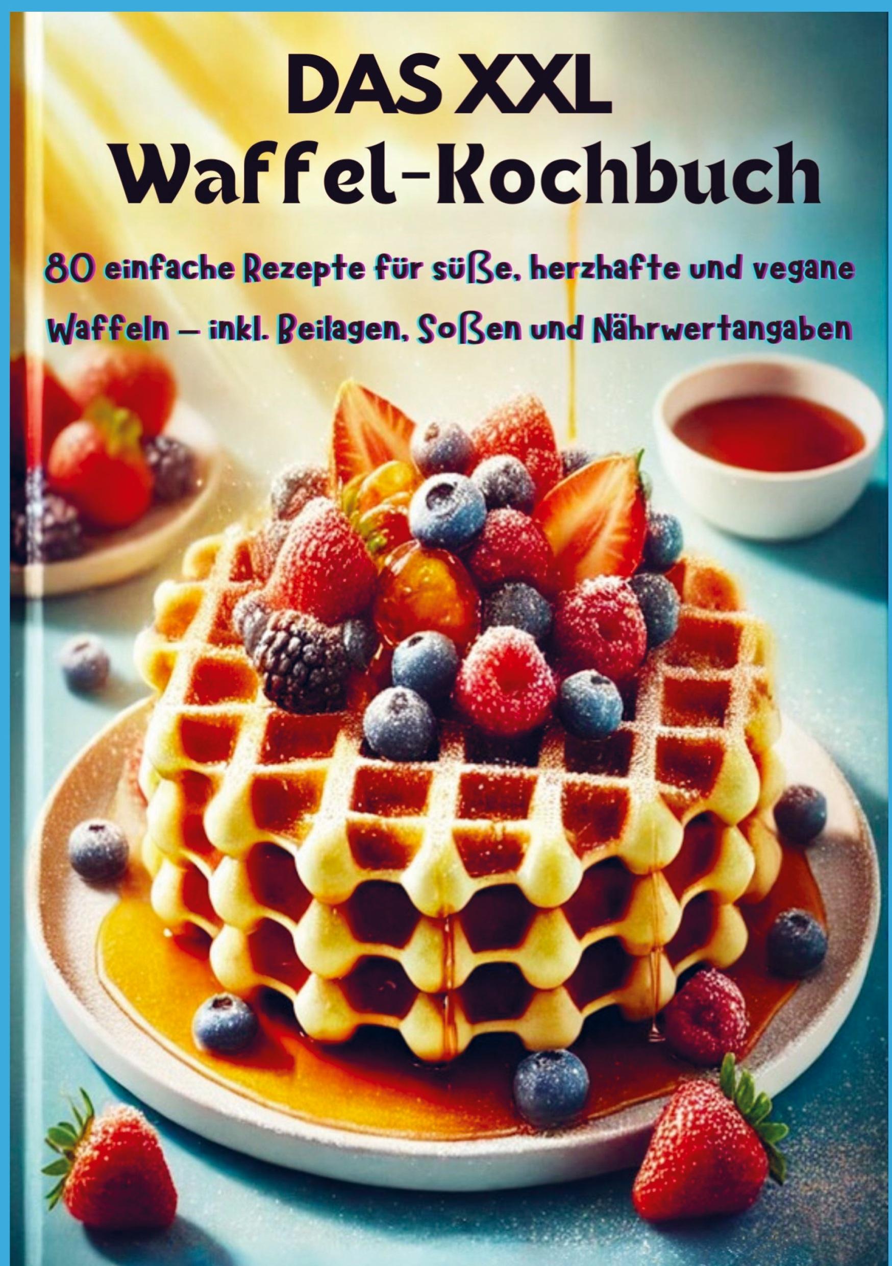 Cover: 9789403767819 | Das XXL-Waffel-Kochbuch | Eva Leckerfeld | Taschenbuch | Paperback