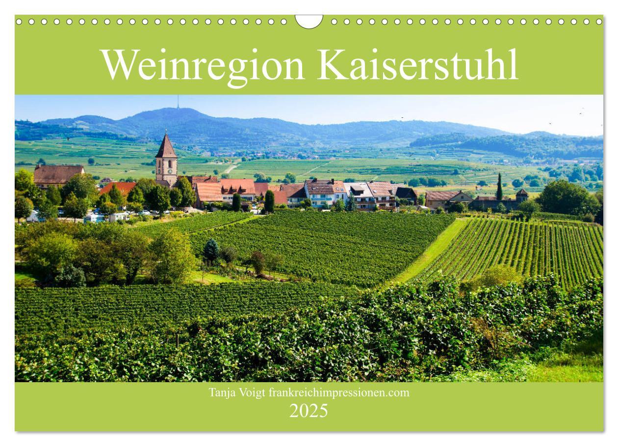 Cover: 9783435350377 | Weinregion Kaiserstuhl (Wandkalender 2025 DIN A3 quer), CALVENDO...