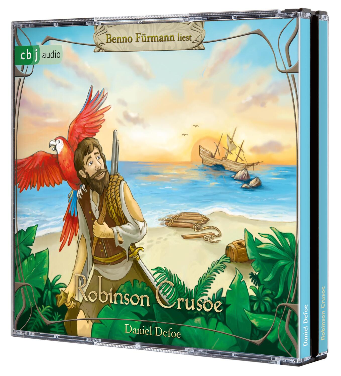 Bild: 9783837146820 | Robinson Crusoe | Hörbuch-Klassiker für die ganze Familie | Defoe | CD