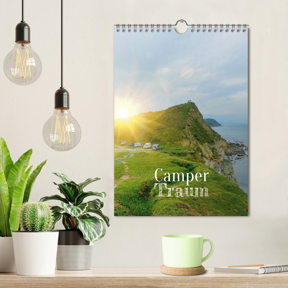 Bild: 9783435892730 | Camper Traum (Wandkalender 2025 DIN A4 hoch), CALVENDO Monatskalender