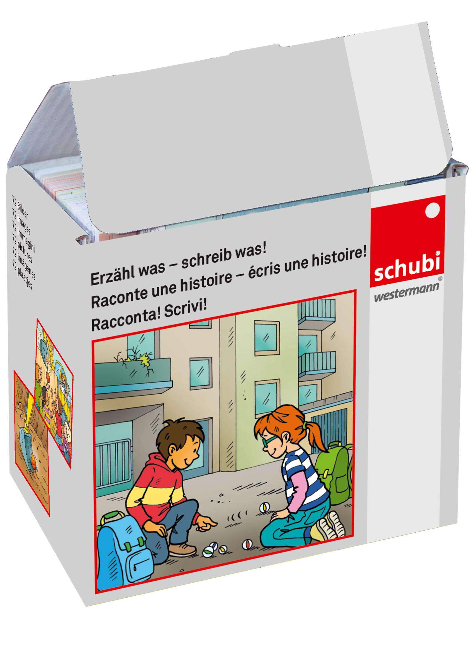 Cover: 9783039763375 | Erzähl was - schreib was! Bilderbox | S. Pahl | Box | Schreib was!