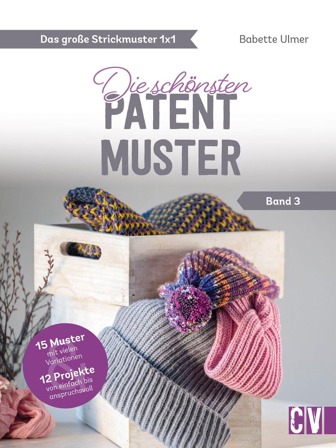 Cover: 9783841066718 | Das große Strickmuster 1x1 | Die schönsten Patent-Muster (Band 3)