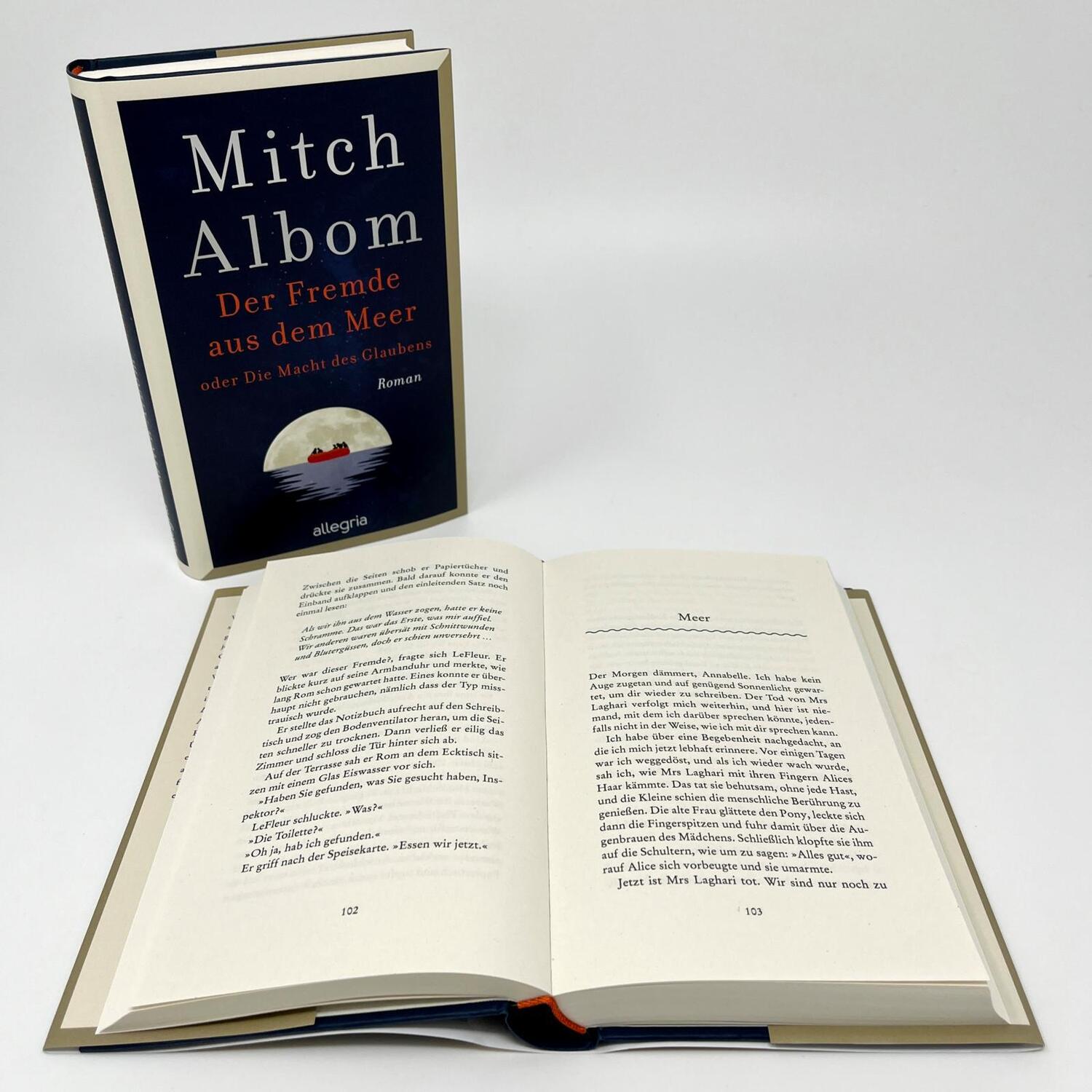 Bild: 9783793424468 | Der Fremde aus dem Meer oder Die Macht des Glaubens | Mitch Albom