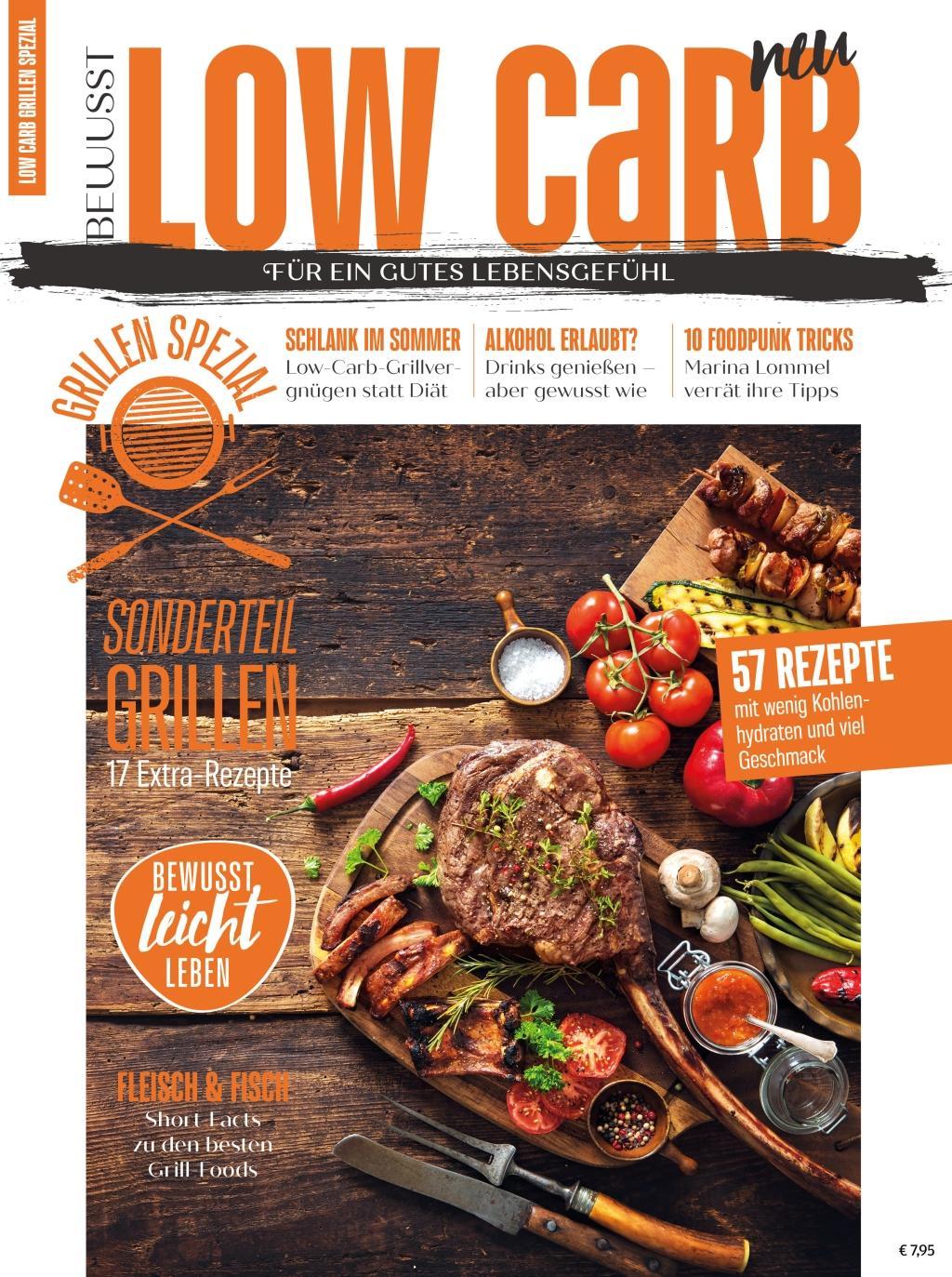 Cover: 4260466399162 | Bewusst Low Carb | Für ein gutes Lebensgefühl - Grillen Spezial | Buss