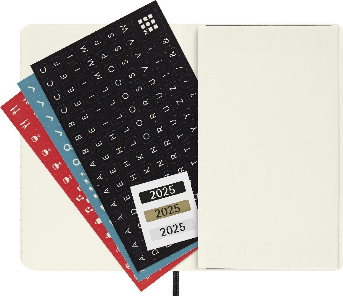 Bild: 8056999270384 | Moleskine 12 Monate Wochen Notizkalender 2025, Pocket/A6 | Buch | 2025