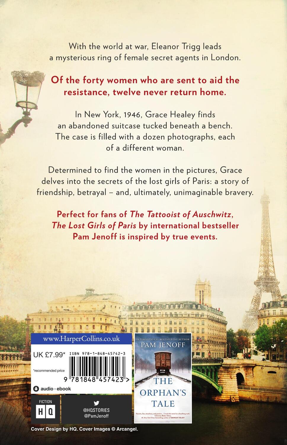 Rückseite: 9781848457423 | The Lost Girls Of Paris | Pam Jenoff | Taschenbuch | Englisch | 2019