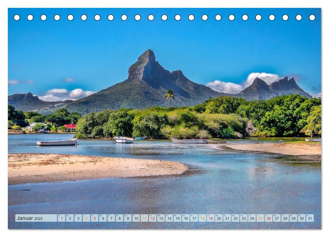 Bild: 9783435472499 | Mauritius - Insel im Indischen Ozean (Tischkalender 2025 DIN A5...