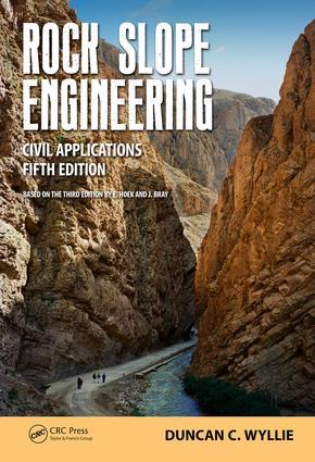 Cover: 9781498786270 | Rock Slope Engineering | Civil Applications, Fifth Edition | Wyllie