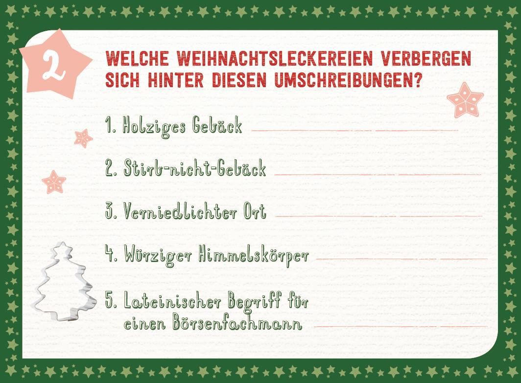 Bild: 9783780613448 | 24 zauberhafte Weihnachtsrätsel | Laura Lamping | Kalender | 48 S.